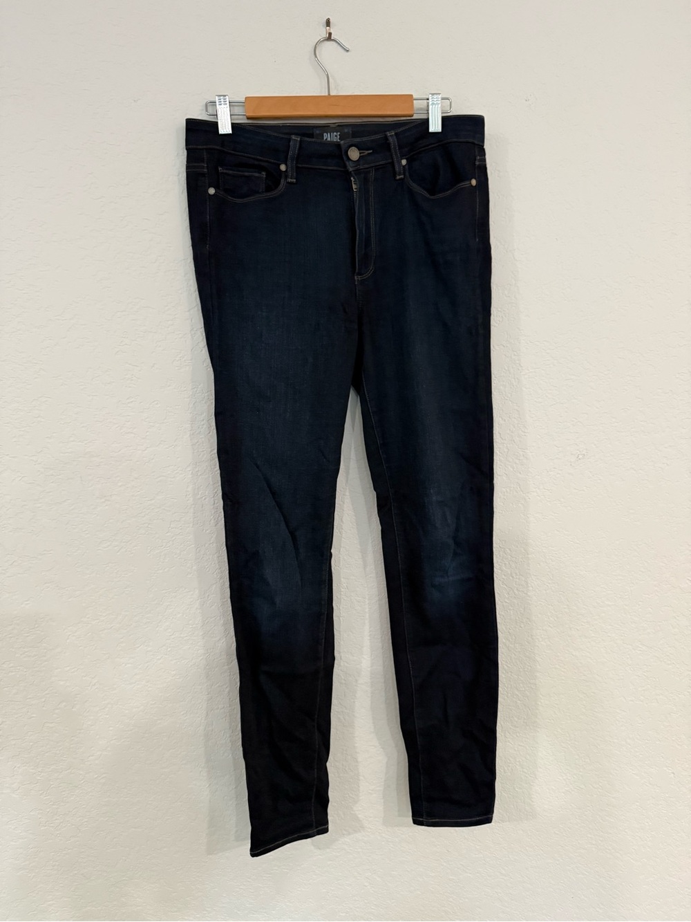 PAIGE Black Hoxton Skinny Stretch Jeans